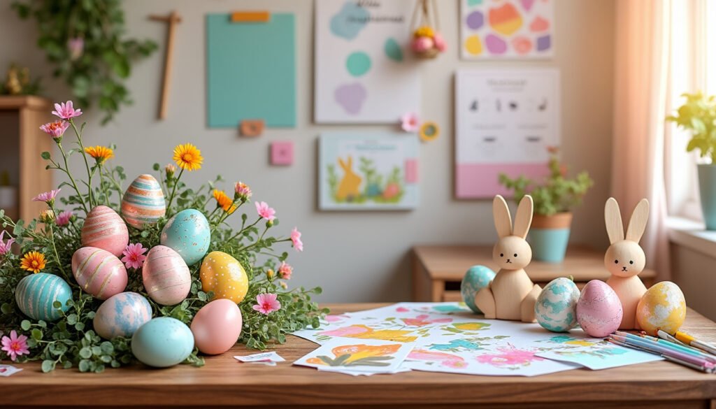 découvrez des idées créatives pour un diy de pâques avec nos tutoriels simples à réaliser. amusez-vous tout en ajoutant une touche personnelle à vos célébrations avec des projets manuels et astucieux adaptés à tous les niveaux.